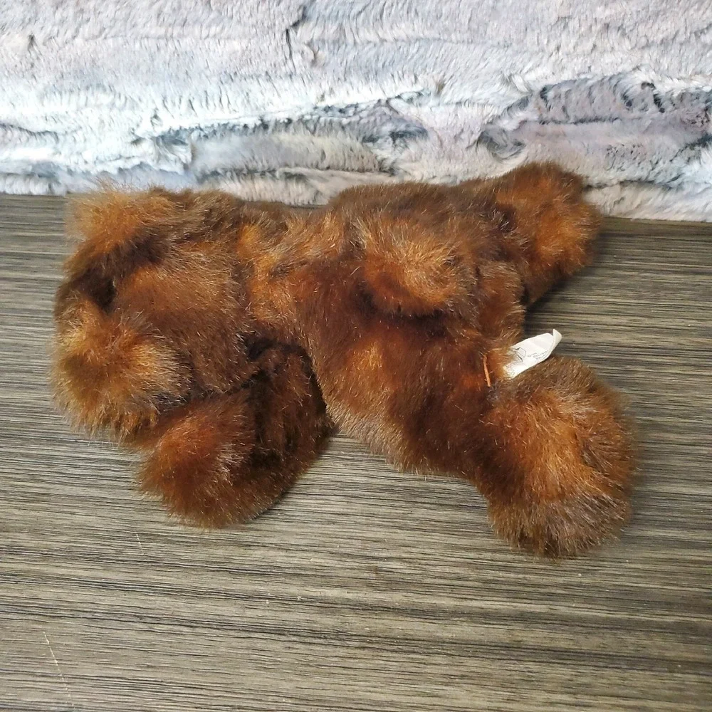 Purr-fection by MJC Brown Bear Minky Plush 8